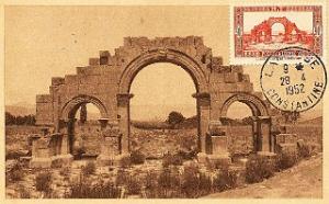 ALGERIE-RUINES ROMAINES DE LAMBESE (34)